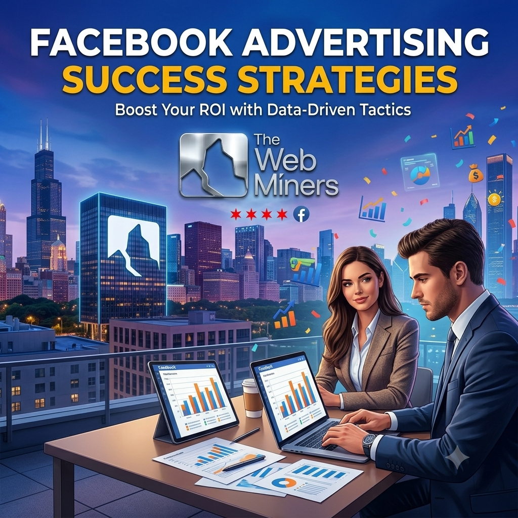 Facebook Advertising Success Strategies by The Web Miners in Chicago