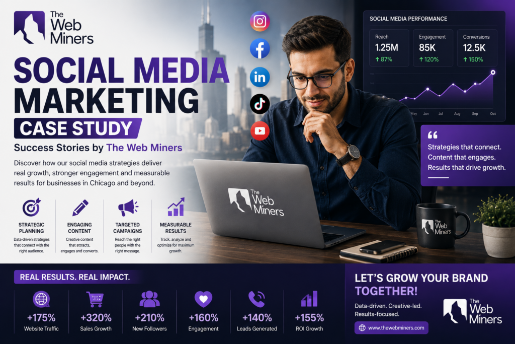 Social Media Marketing Case Study: Success Stories by The Web Miners